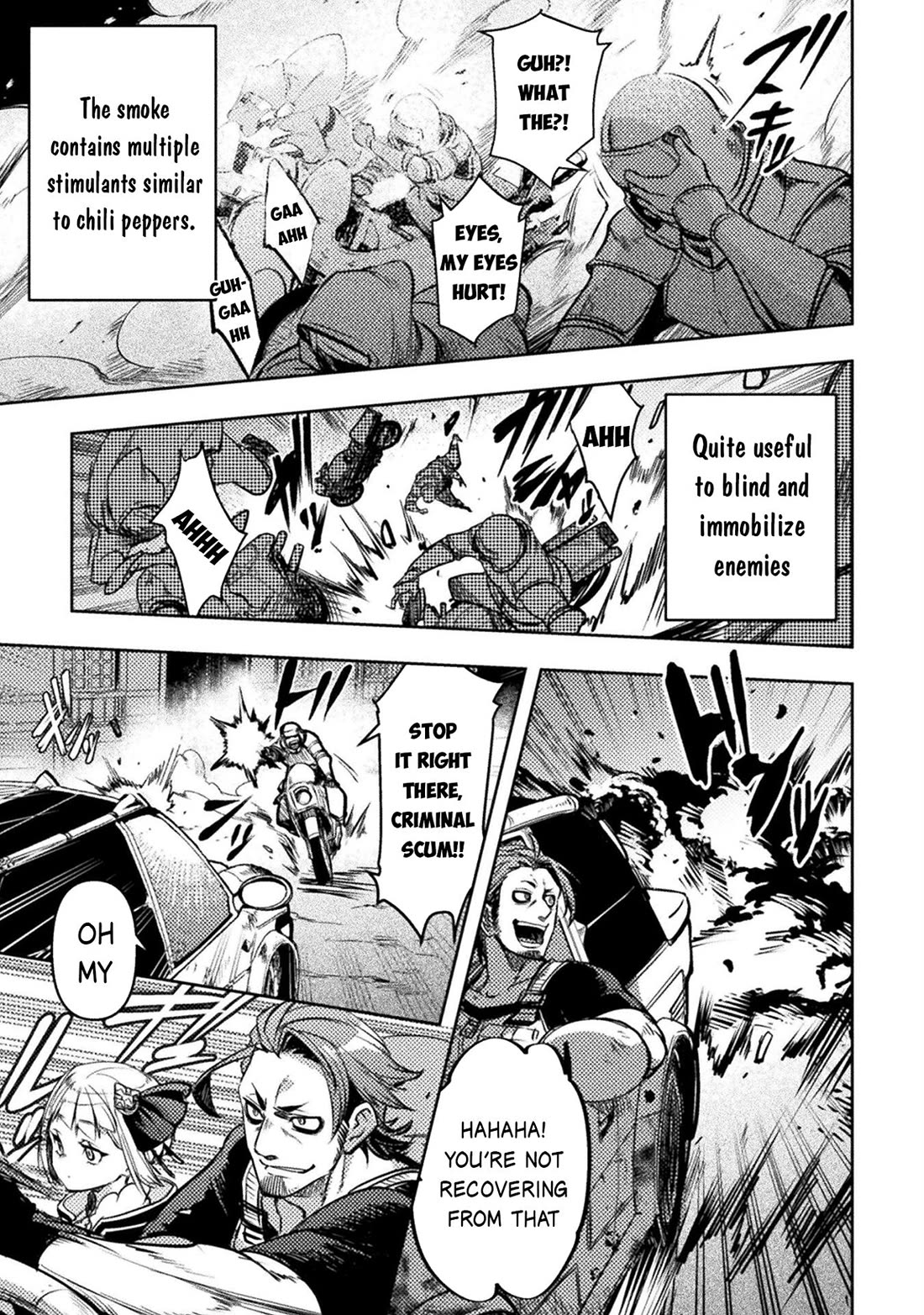 The Mercenary Bomber Explodes All Cheaters Chapter 7 page 8 - Chapter 7