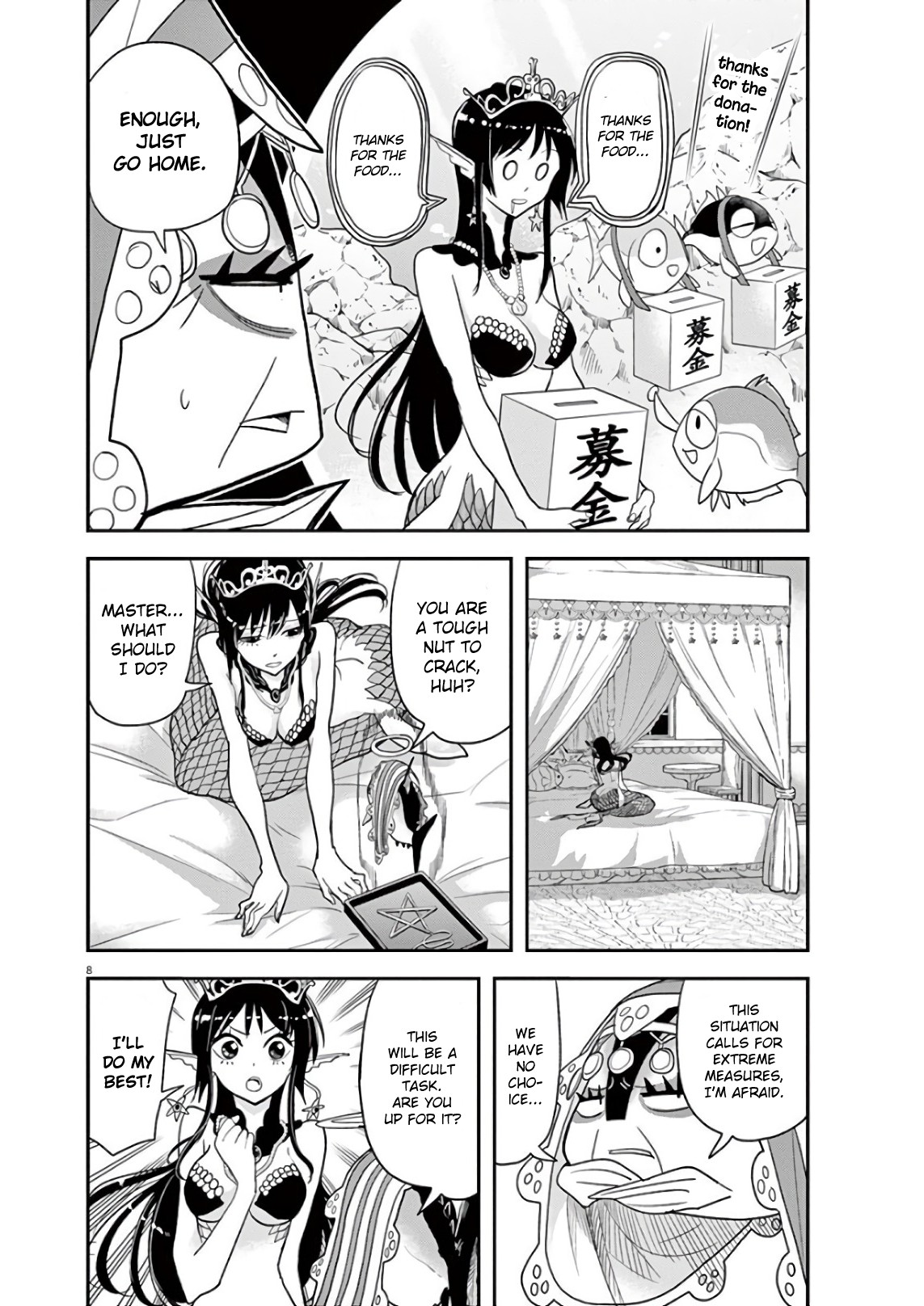 The Mermaid Princess's Guilty Meal Chapter 23 page 8 - Chapter 23
