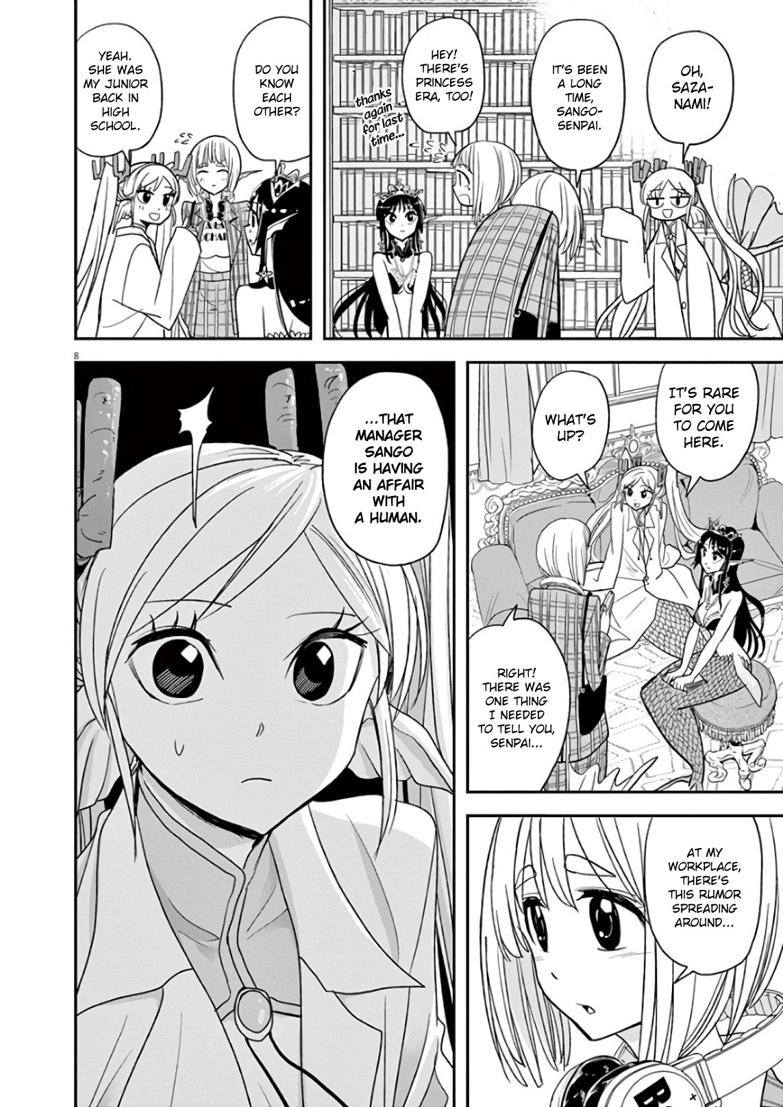 The Mermaid Princess's Guilty Meal Chapter 24 page 8 - Chapter 24