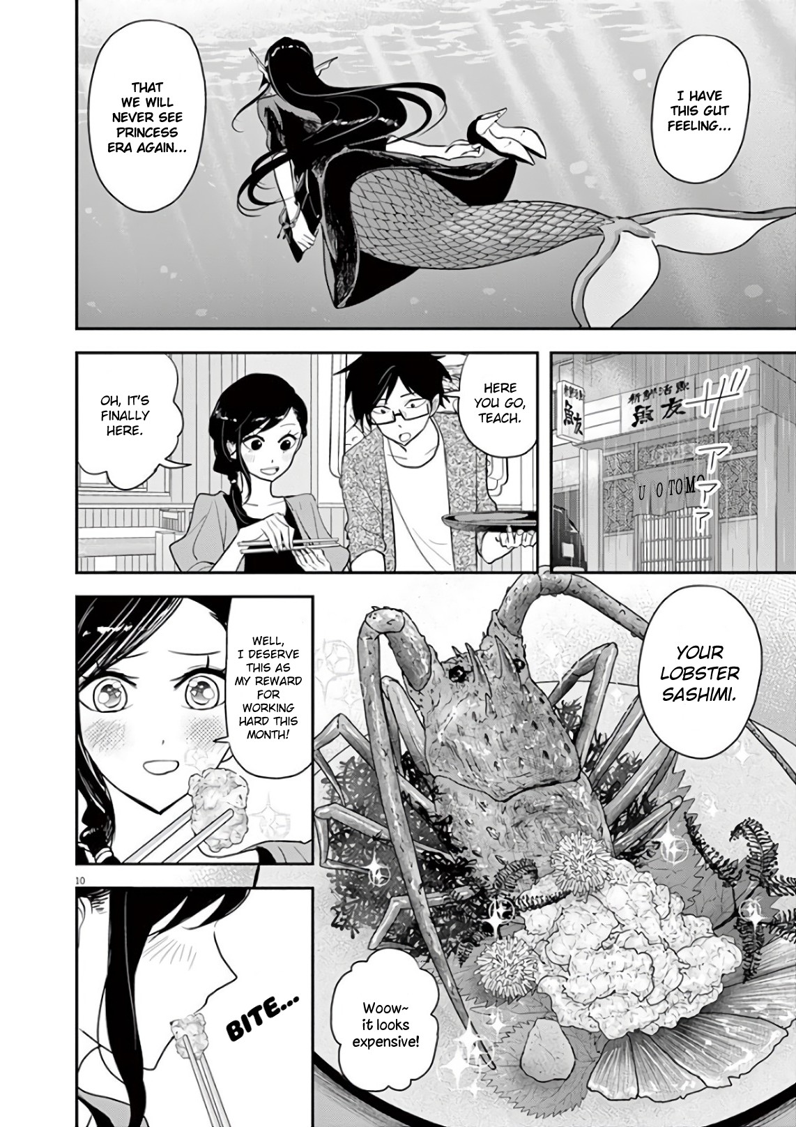 The Mermaid Princess's Guilty Meal Chapter 28 page 10 - Chapter 28
