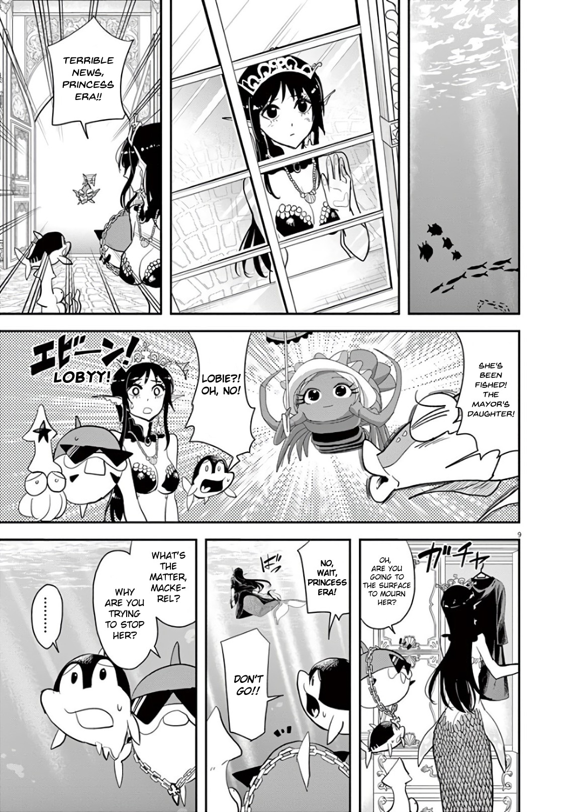 The Mermaid Princess's Guilty Meal Chapter 28 page 9 - Chapter 28