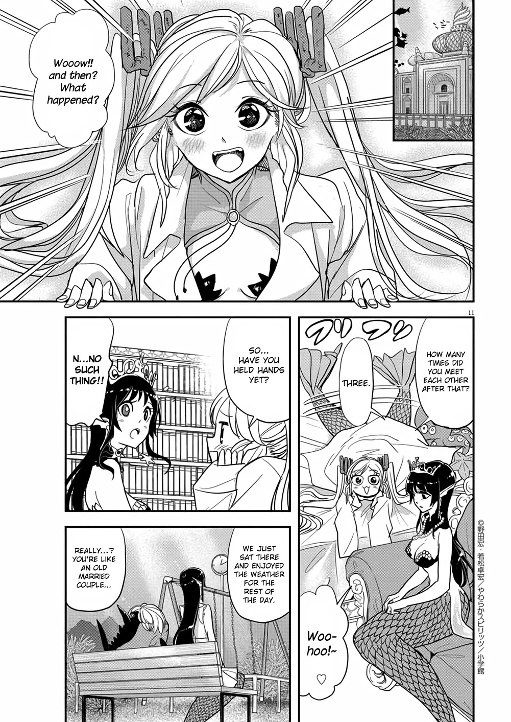 The Mermaid Princess's Guilty Meal Chapter 34 page 11 - Chapter 34