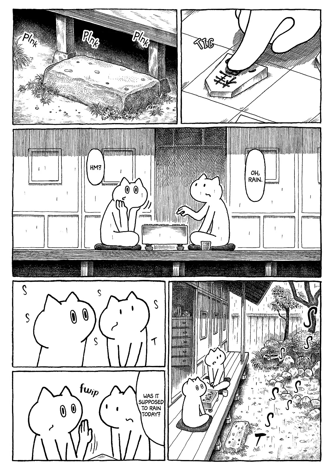 The Message in the Rain Shower Chapter 0 page 1 - Oneshot