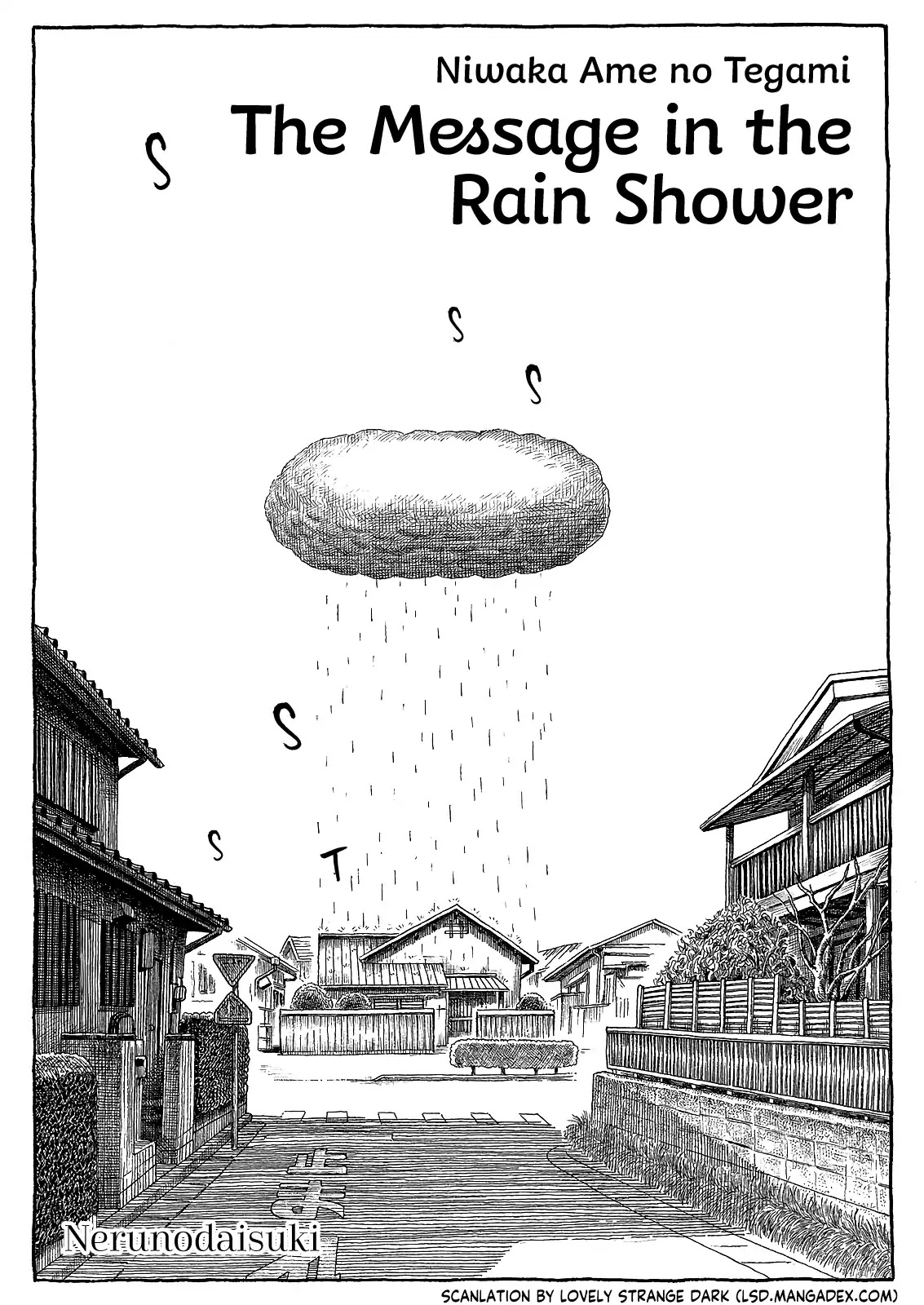 The Message in the Rain Shower Chapter 0 page 3 - Oneshot