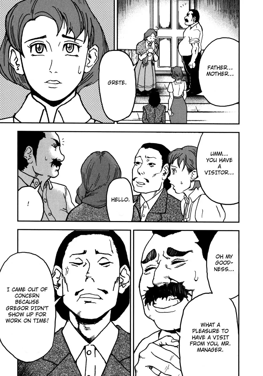 The Metamorphosis Chapter 1 page 11 - Chapter 1: Prologue