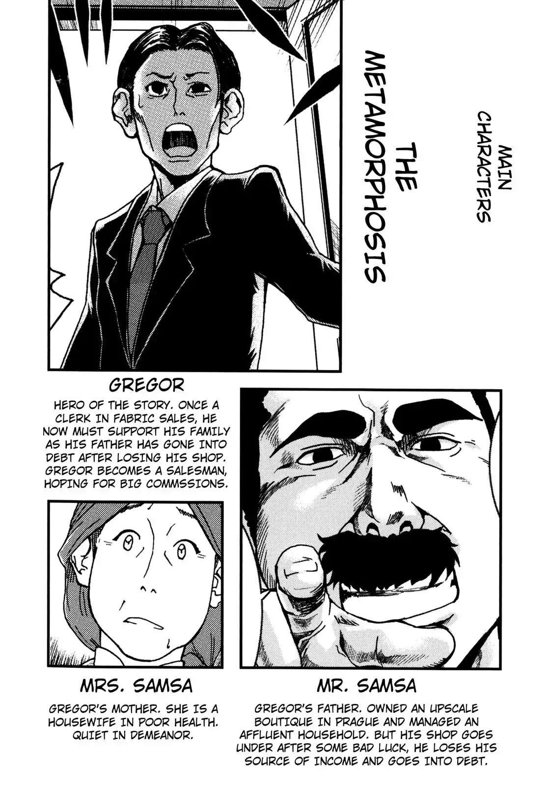 The Metamorphosis Chapter 1 page 3 - Chapter 1: Prologue