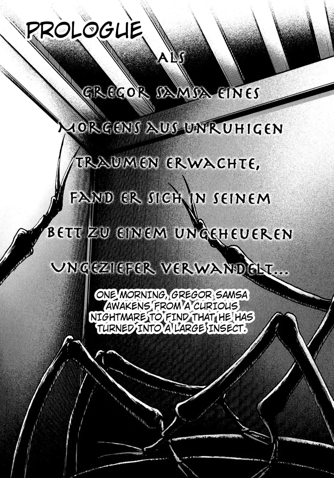 The Metamorphosis Chapter 1 page 6 - Chapter 1: Prologue