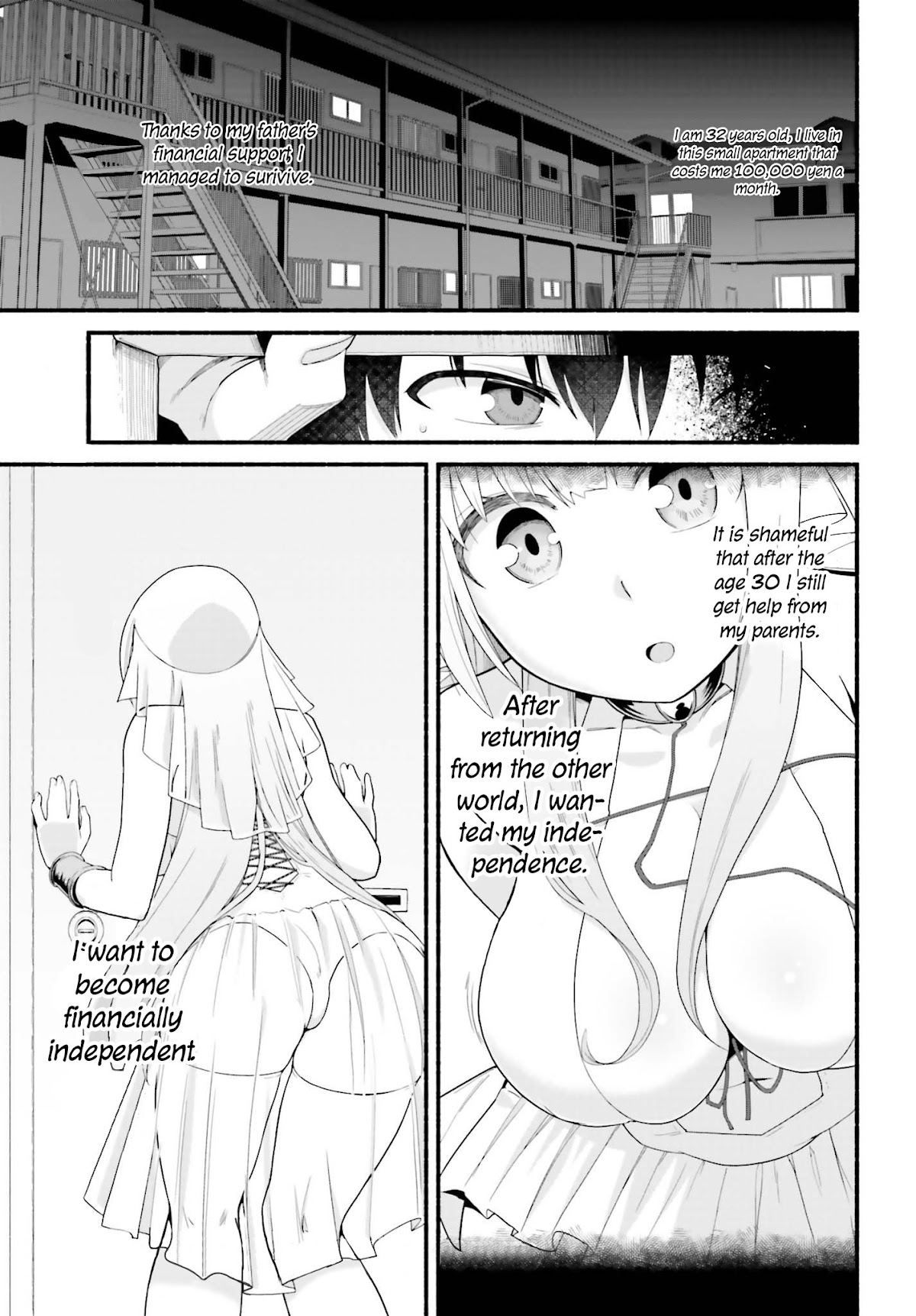The Middle-aged Man Who Just Returned From Another World Melts His Fathercon Daughters With His Paternal Skill Chapter 2.1 page 2 - Chapter 2.1