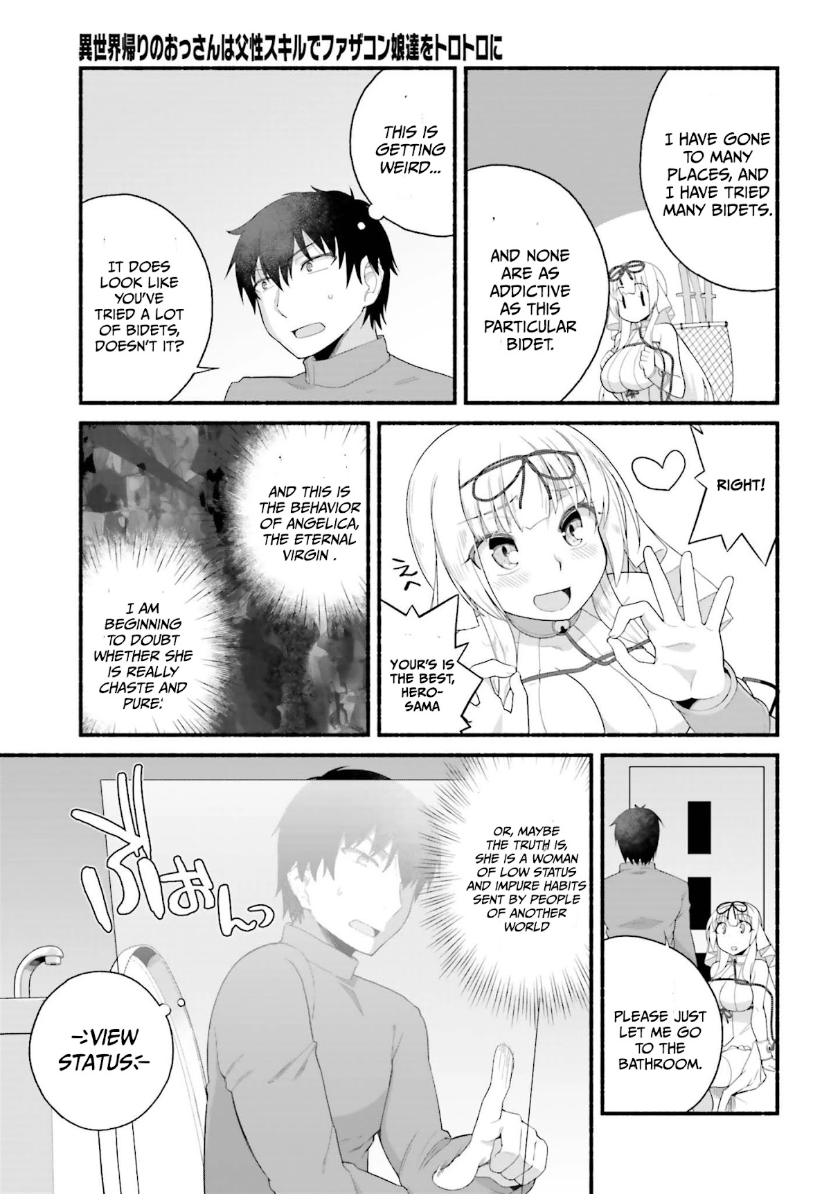 The Middle-aged Man Who Just Returned From Another World Melts His Fathercon Daughters With His Paternal Skill Chapter 3.1 page 14 - Chapter 3.1
