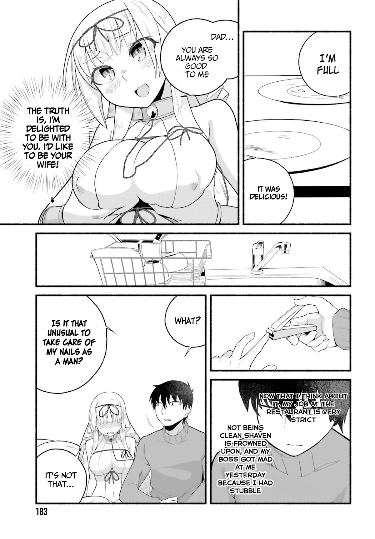 The Middle-aged Man Who Just Returned From Another World Melts His Fathercon Daughters With His Paternal Skill Chapter 4.1 page 8 - Chapter 4.1
