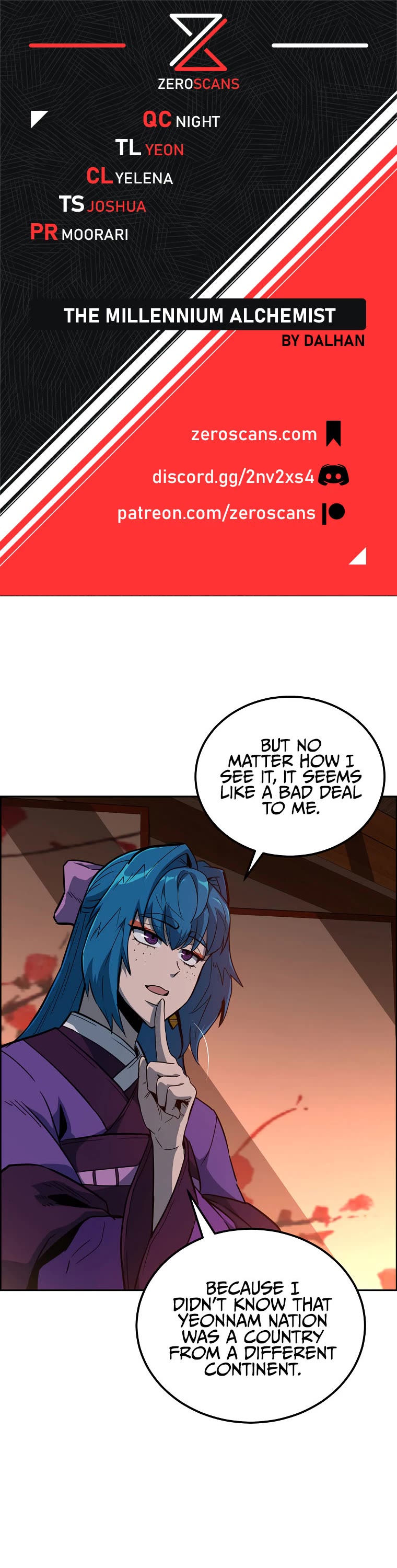 The Millennium Alchemist Chapter 58 page 1 - Chapter 58