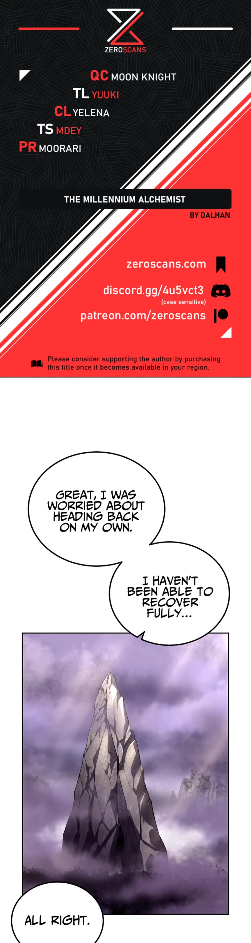 The Millennium Alchemist Chapter 90 page 1 - Chapter 90