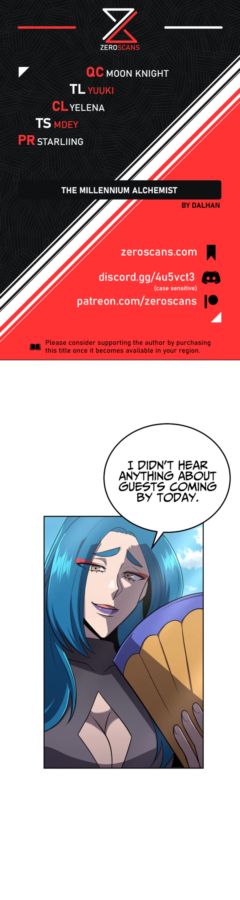 The Millennium Alchemist Chapter 99 page 1 - Chapter 99