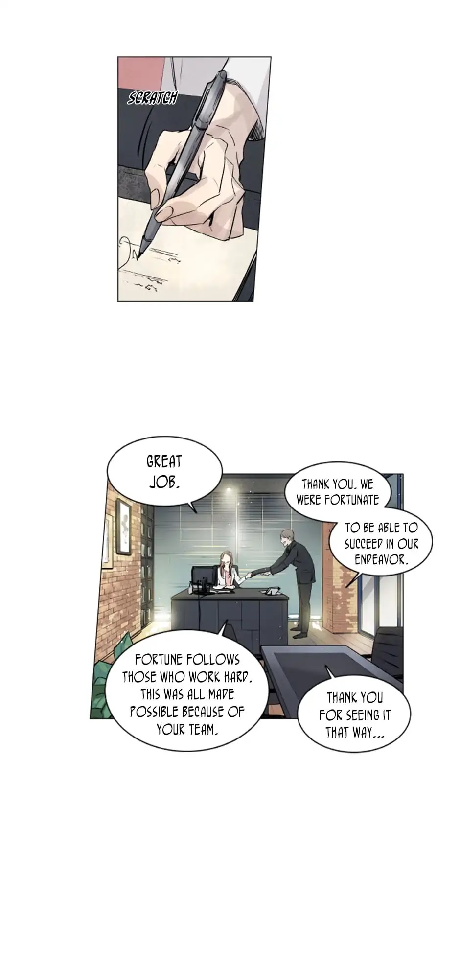 The Mirror's Stranger Chapter 3 page 5 - Chapter 3: Who Are You?
