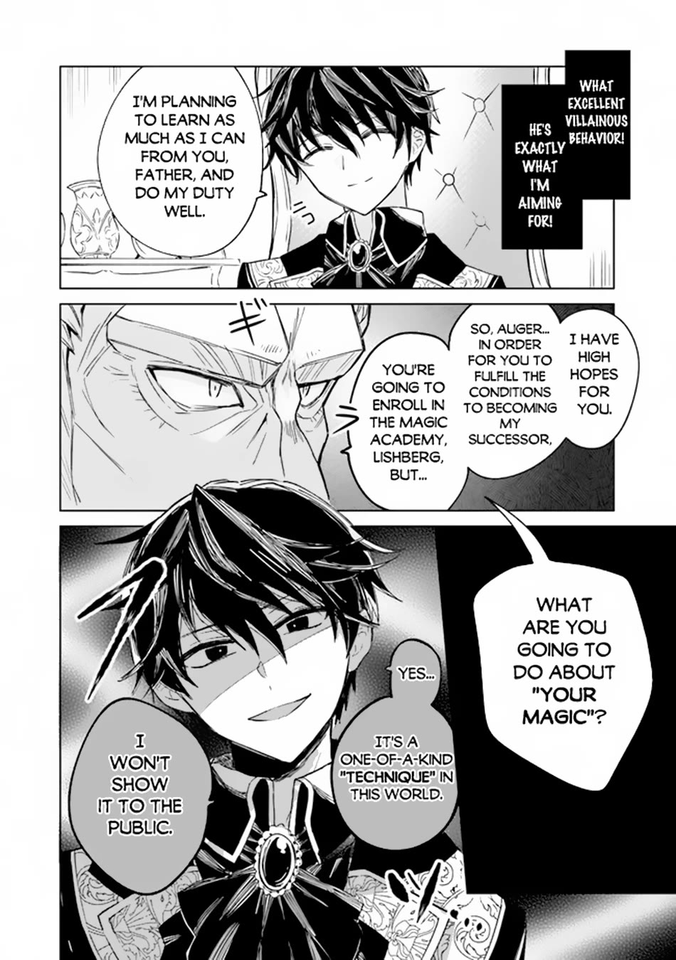 The Misunderstood Saintly Life of a Villainous Scion ~ I just want to do whatever I want in my second life~ Chapter 1 page 10 - Chapter 1