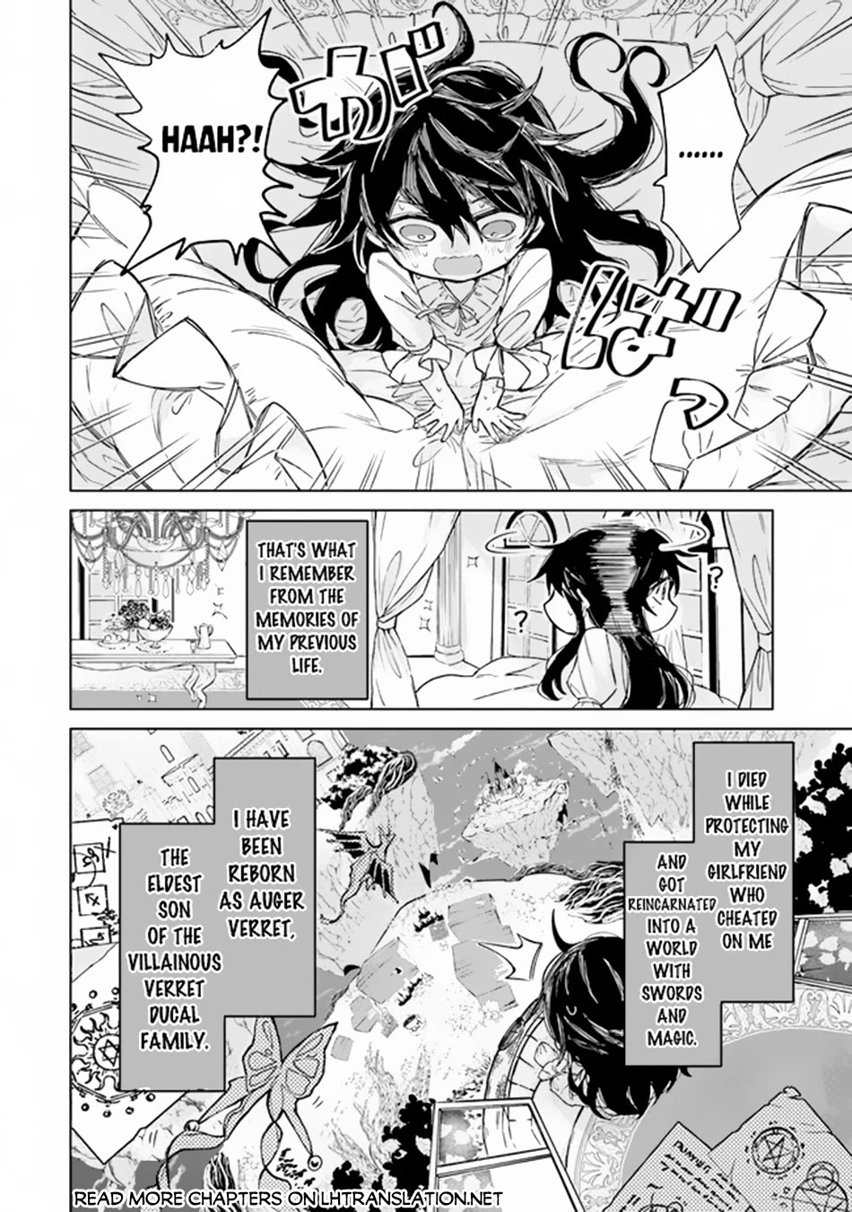 The Misunderstood Saintly Life of a Villainous Scion ~ I just want to do whatever I want in my second life~ Chapter 1 page 6 - Chapter 1