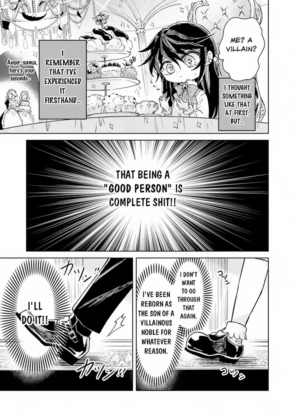 The Misunderstood Saintly Life of a Villainous Scion ~ I just want to do whatever I want in my second life~ Chapter 1 page 7 - Chapter 1