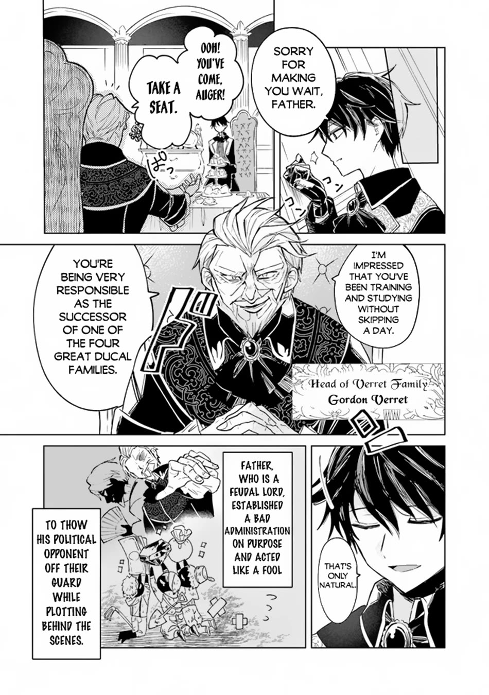The Misunderstood Saintly Life of a Villainous Scion ~ I just want to do whatever I want in my second life~ Chapter 1 page 9 - Chapter 1