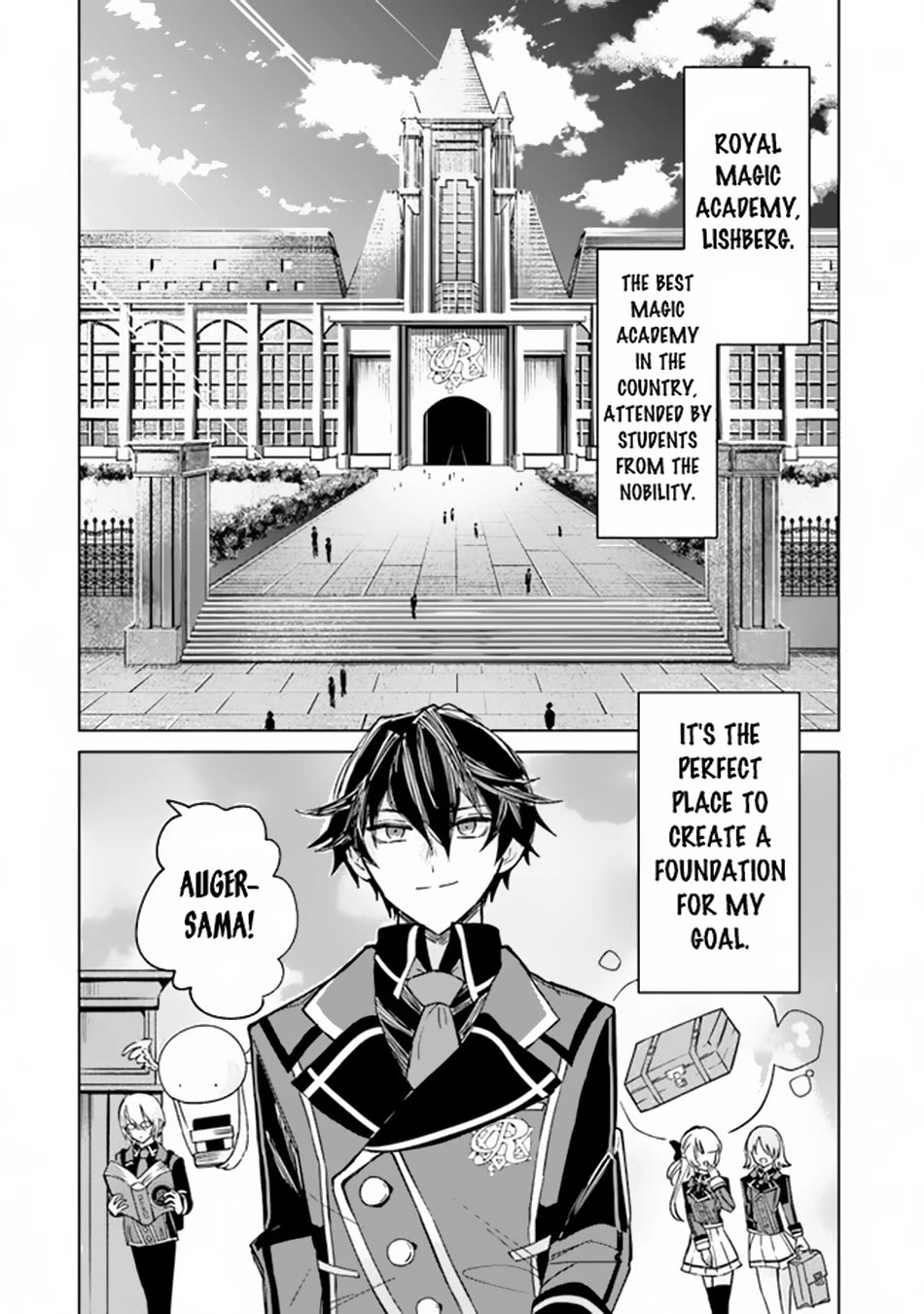 The Misunderstood Saintly Life of a Villainous Scion ~ I just want to do whatever I want in my second life~ Chapter 2 page 3 - Chapter 2