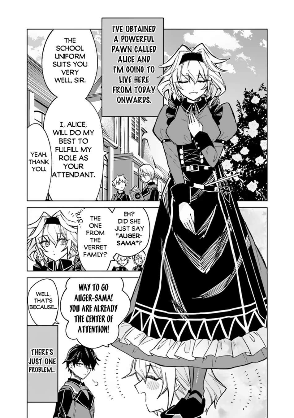 The Misunderstood Saintly Life of a Villainous Scion ~ I just want to do whatever I want in my second life~ Chapter 2 page 4 - Chapter 2
