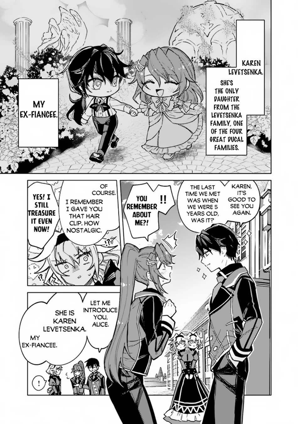 The Misunderstood Saintly Life of a Villainous Scion ~ I just want to do whatever I want in my second life~ Chapter 2 page 8 - Chapter 2