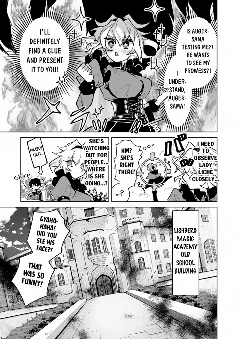The Misunderstood Saintly Life of a Villainous Scion ~ I just want to do whatever I want in my second life~ Chapter 3 page 14 - Chapter 3