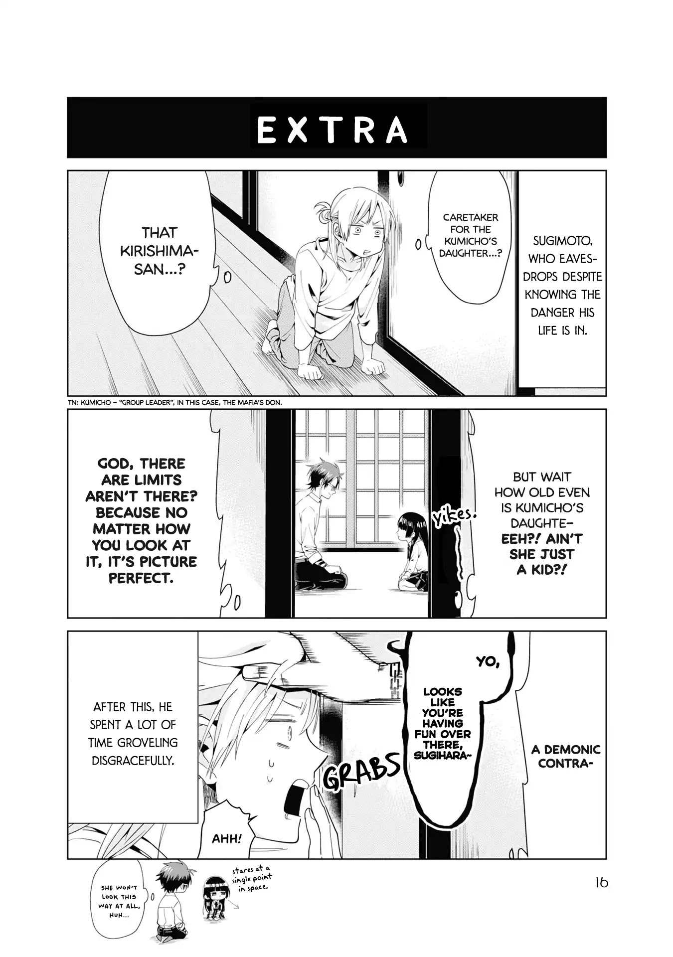 The Mob Boss’s Daughter and Her Caretaker Chapter 1.1 page 1 - Chapter 1.1: Extra