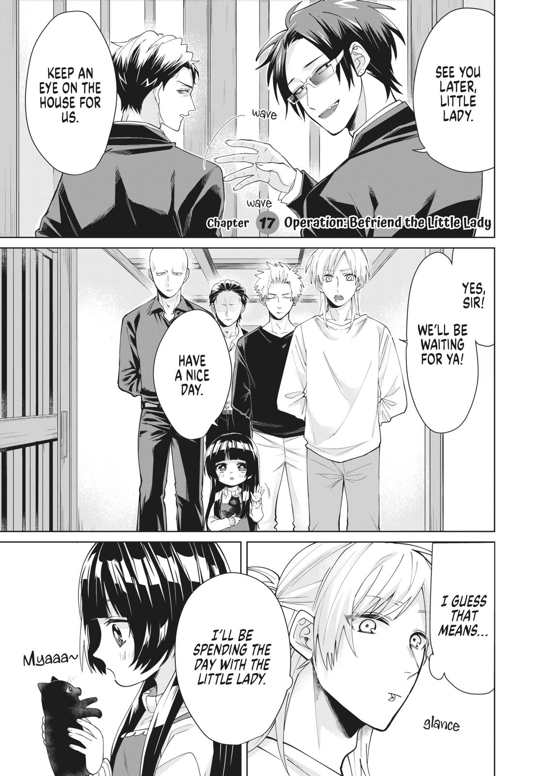 The Mob Boss’s Daughter and Her Caretaker Chapter 17 page 1 - Chapter 17