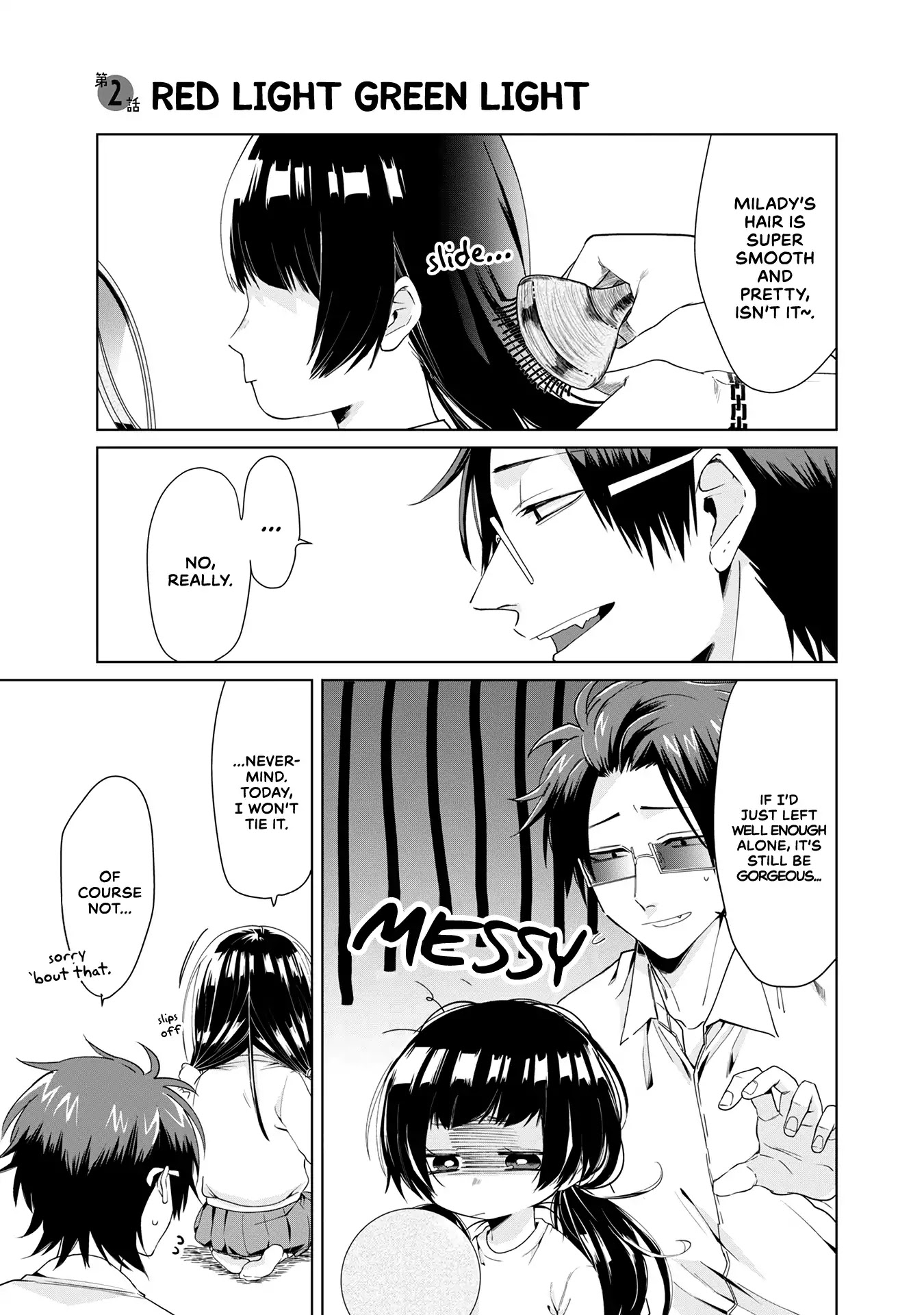 The Mob Boss’s Daughter and Her Caretaker Chapter 2 page 1 - Chapter 2: Red Light Green Light