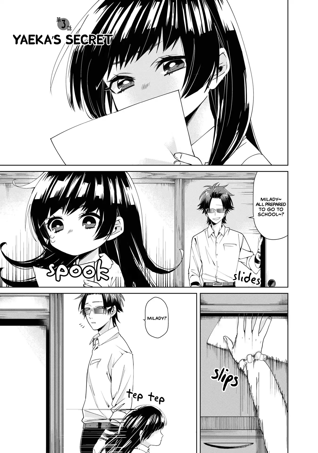 The Mob Boss’s Daughter and Her Caretaker Chapter 3 page 1 - Chapter 3: Yaeka’s Secret