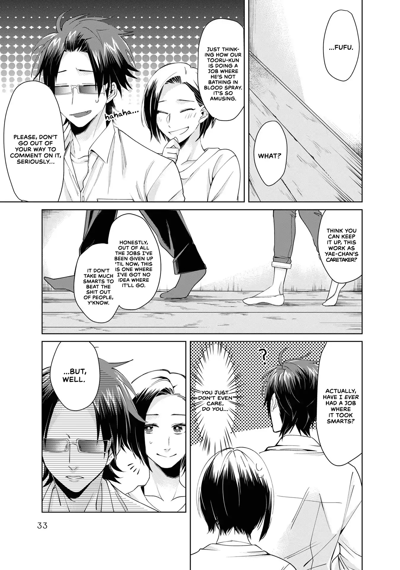 The Mob Boss’s Daughter and Her Caretaker Chapter 3 page 7 - Chapter 3: Yaeka’s Secret