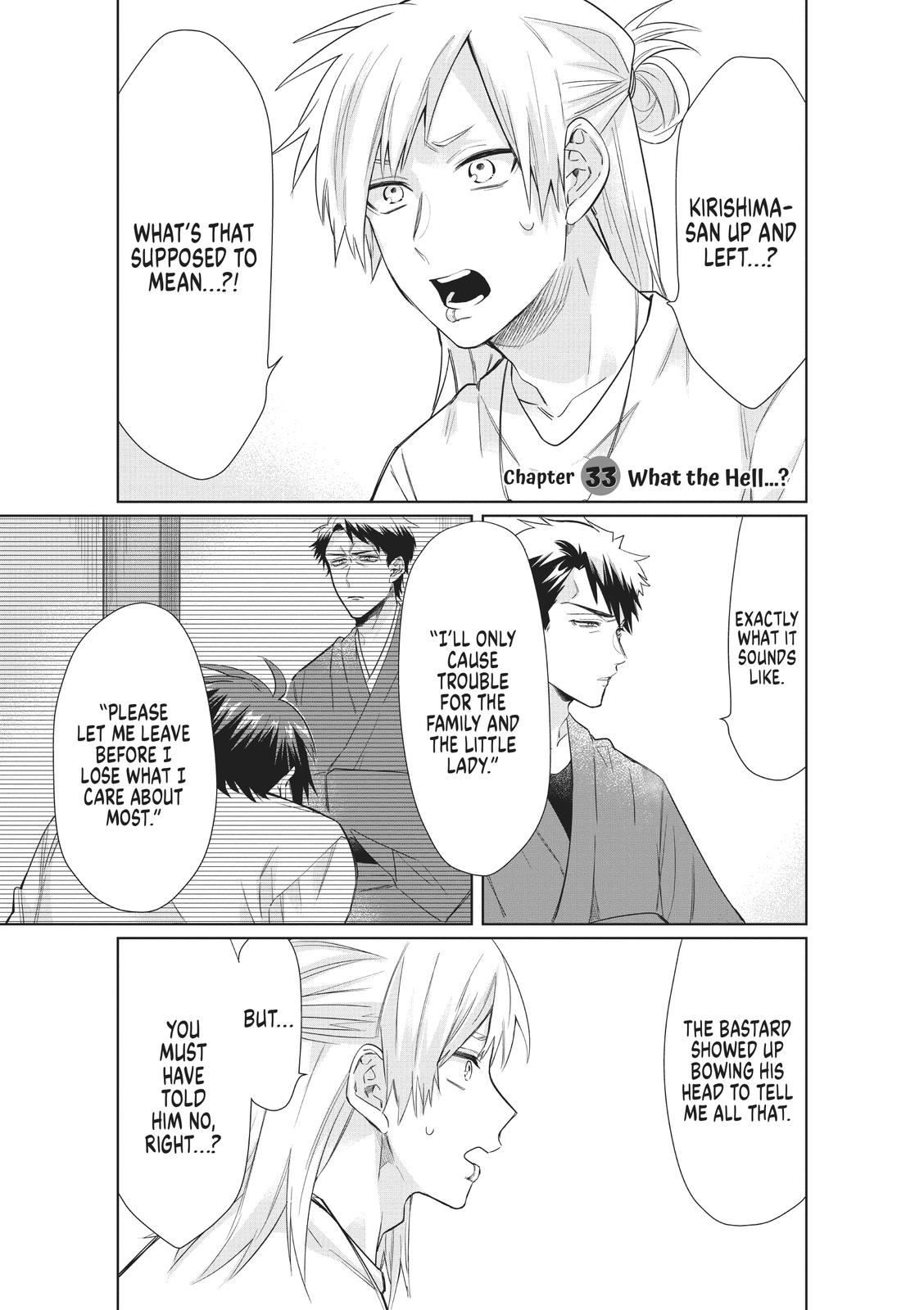 The Mob Boss’s Daughter and Her Caretaker Chapter 33 page 1 - Chapter 33