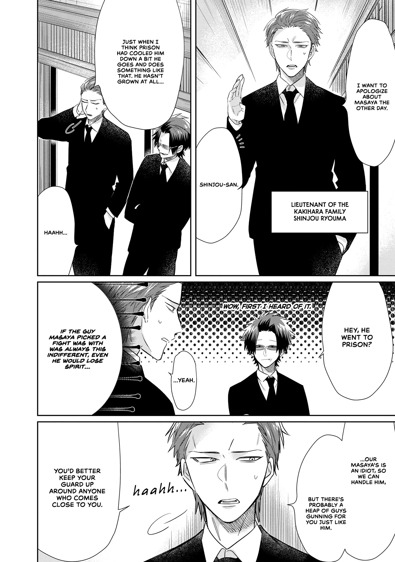 The Mob Boss’s Daughter and Her Caretaker Chapter 40 page 10 - Chapter 40: The Gathering of the Takamatsu Family