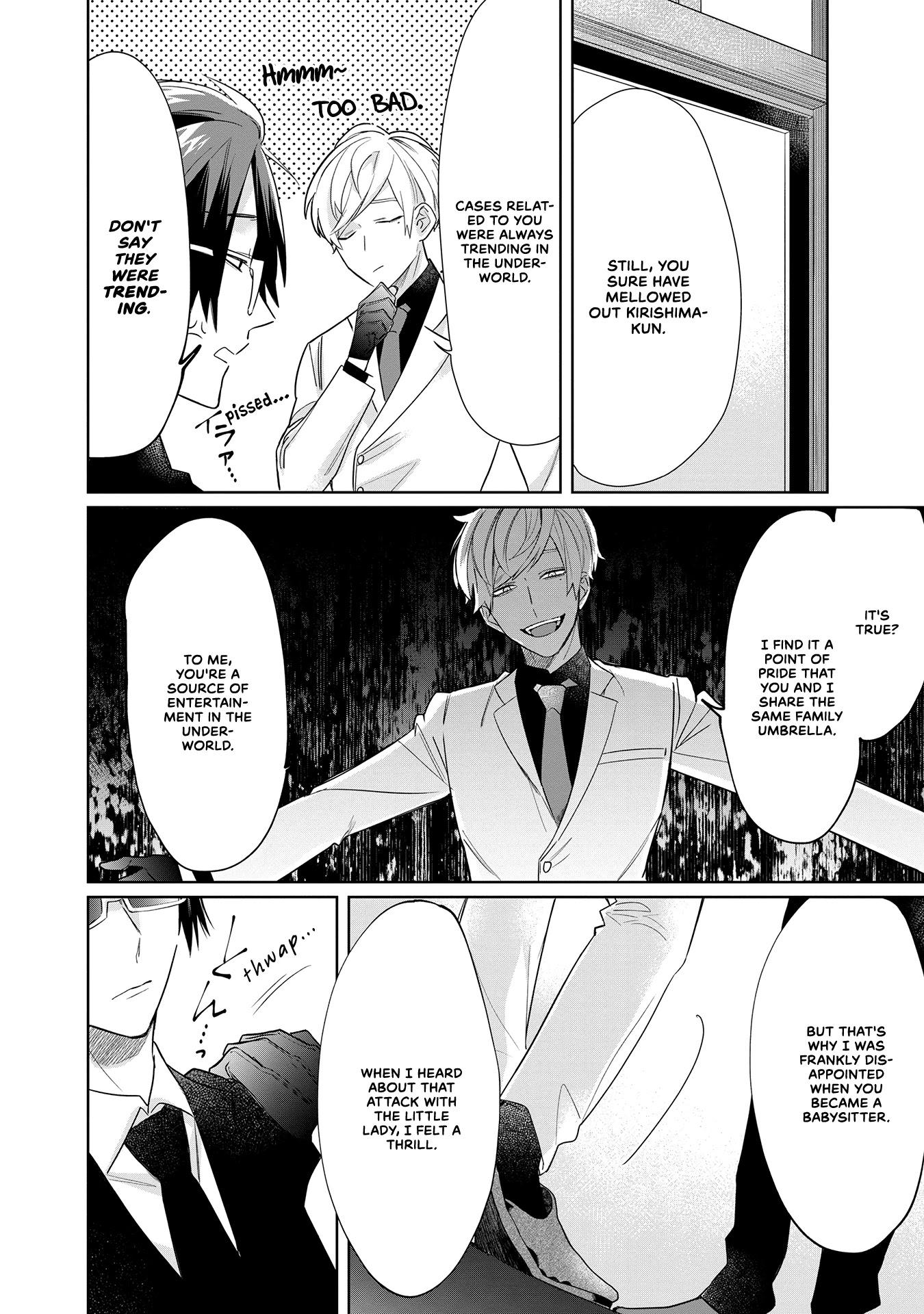 The Mob Boss’s Daughter and Her Caretaker Chapter 40 page 14 - Chapter 40: The Gathering of the Takamatsu Family