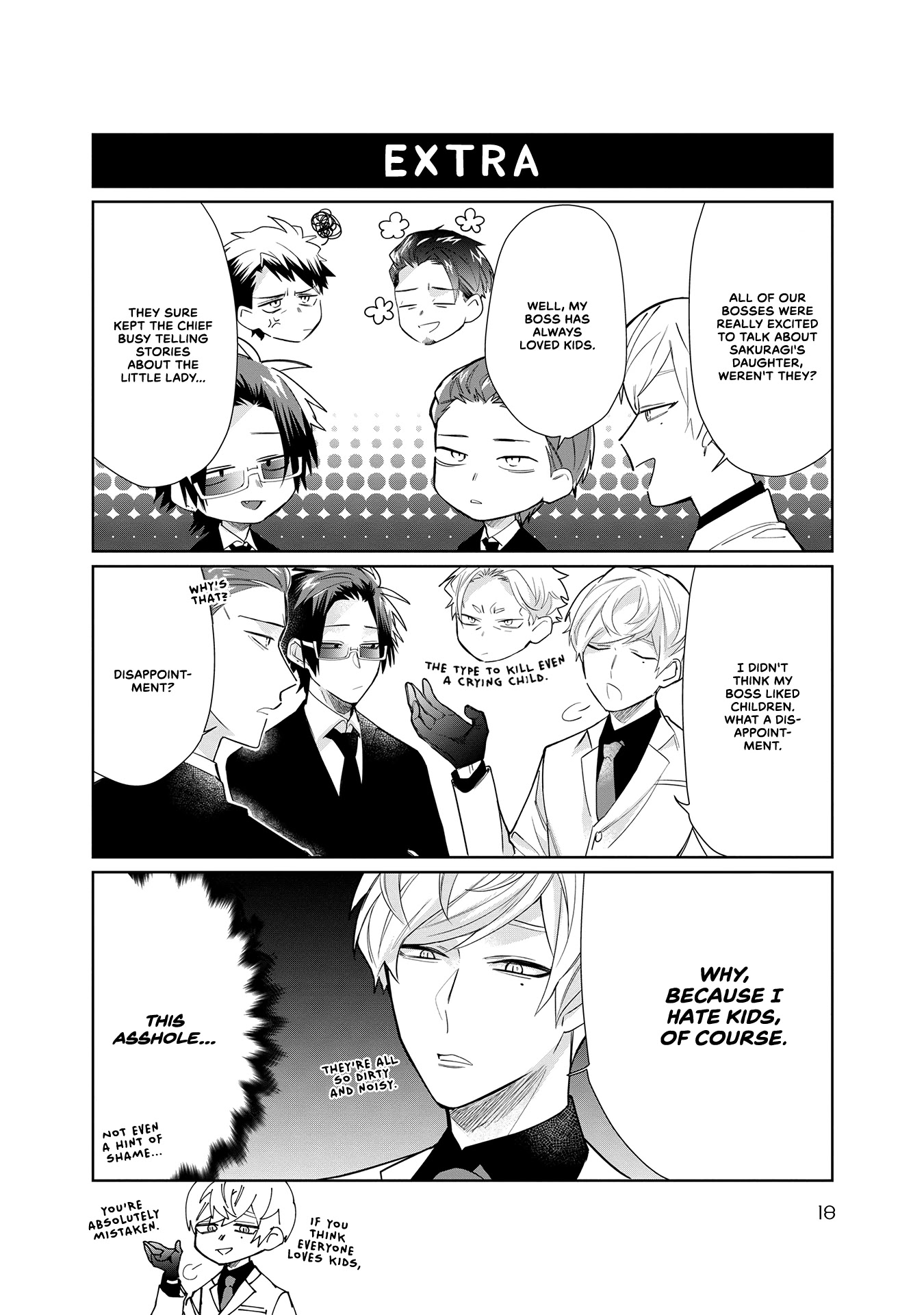 The Mob Boss’s Daughter and Her Caretaker Chapter 40 page 18 - Chapter 40: The Gathering of the Takamatsu Family
