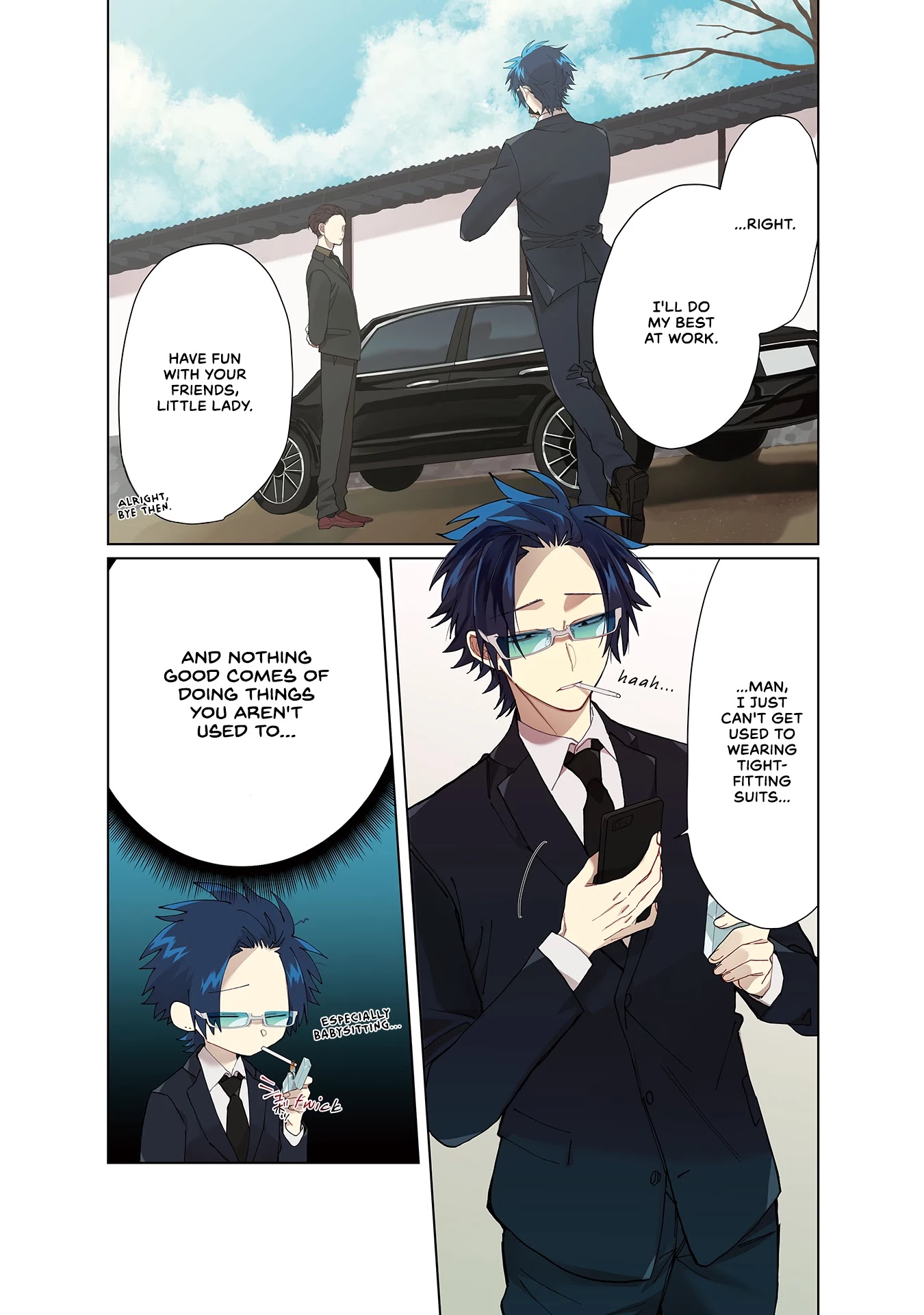 The Mob Boss’s Daughter and Her Caretaker Chapter 40 page 3 - Chapter 40: The Gathering of the Takamatsu Family