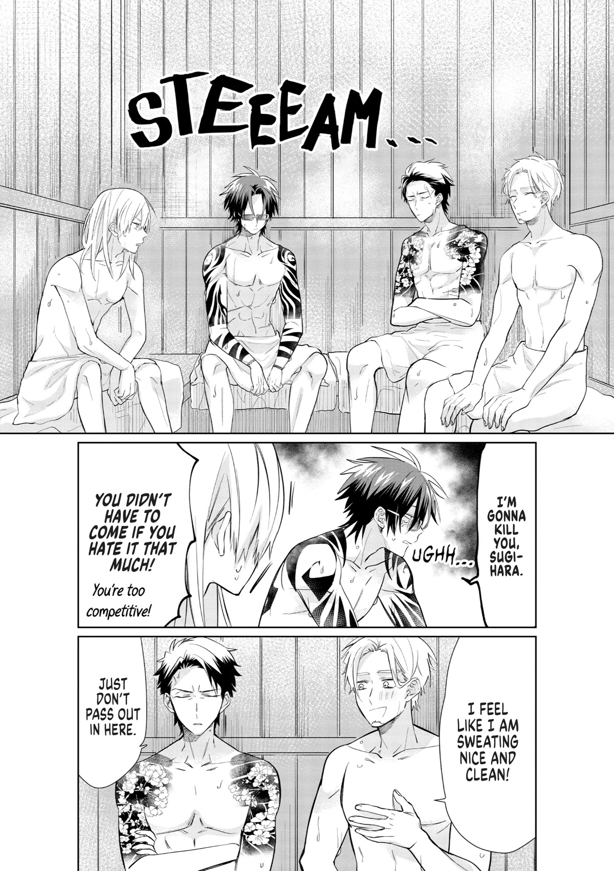 The Mob Boss’s Daughter and Her Caretaker Chapter 43 page 10 - Chapter 43: Yakuza Bathhouse Blitz