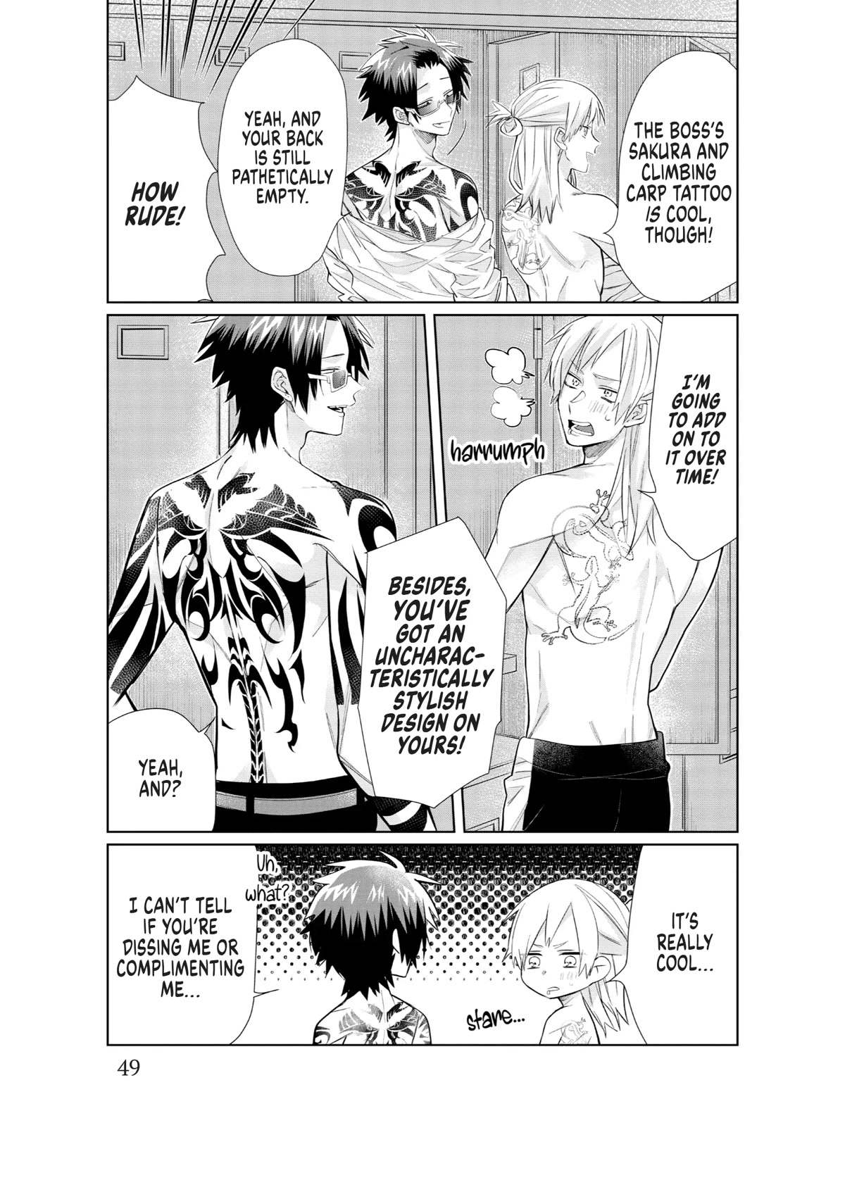 The Mob Boss’s Daughter and Her Caretaker Chapter 43 page 5 - Chapter 43: Yakuza Bathhouse Blitz