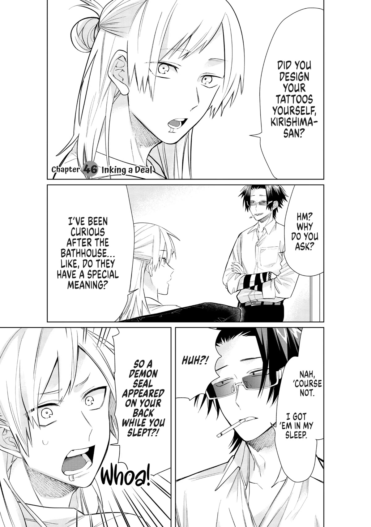 The Mob Boss’s Daughter and Her Caretaker Chapter 46 page 1 - Chapter 46: Inking a Deal