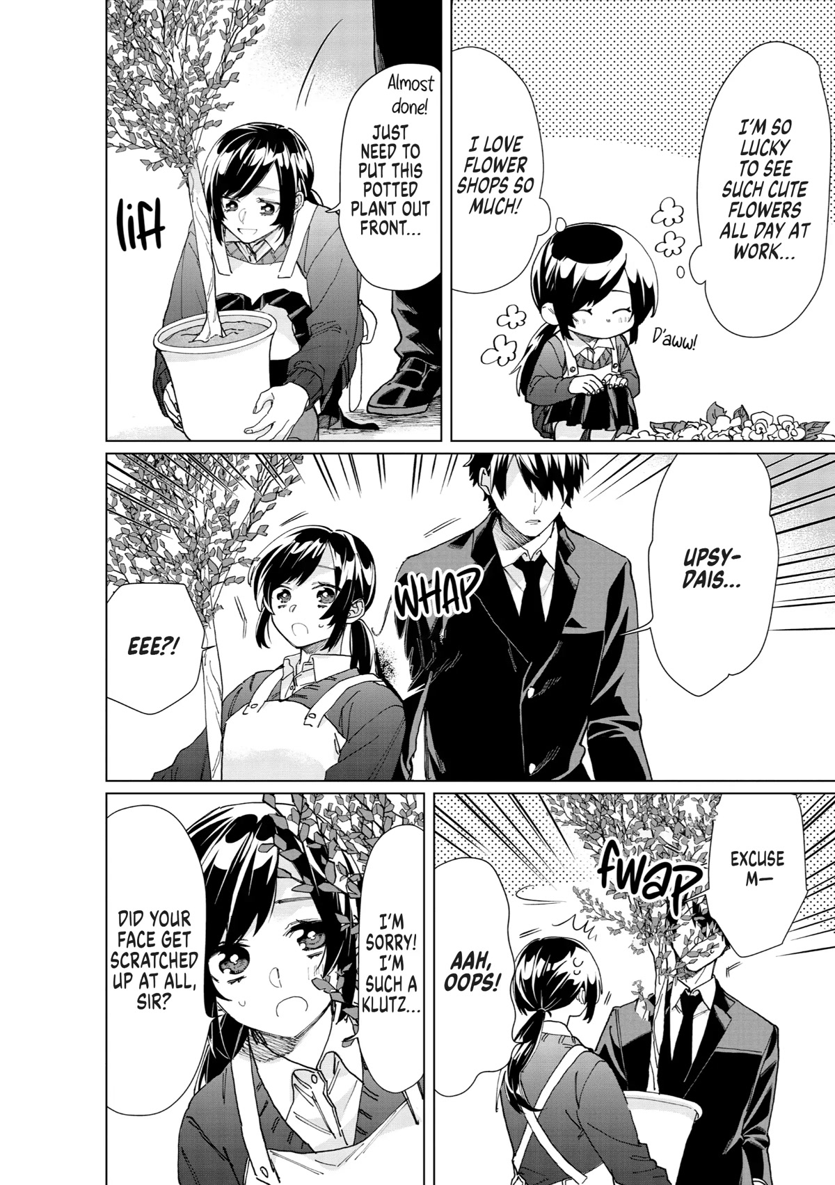 The Mob Boss’s Daughter and Her Caretaker Chapter 47.5 page 4 - Chapter 47.5: Extra: Flowers and Blossoms
