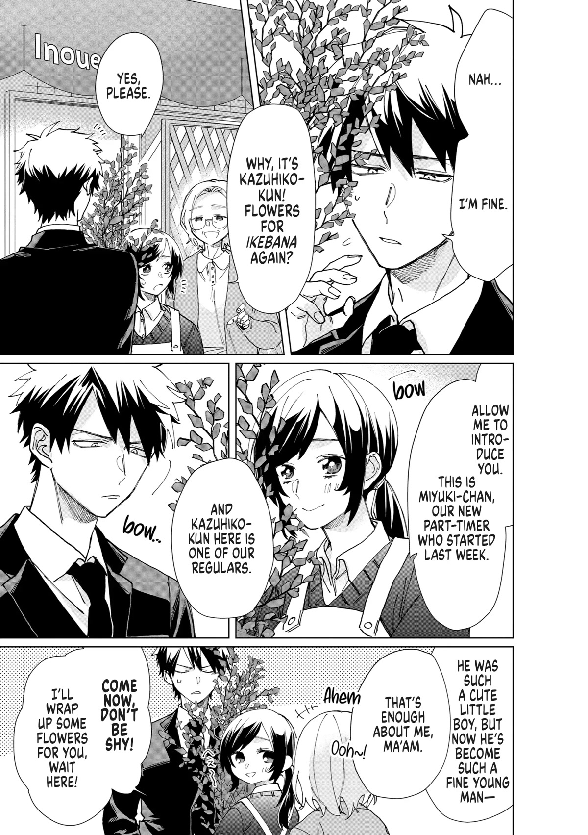 The Mob Boss’s Daughter and Her Caretaker Chapter 47.5 page 5 - Chapter 47.5: Extra: Flowers and Blossoms