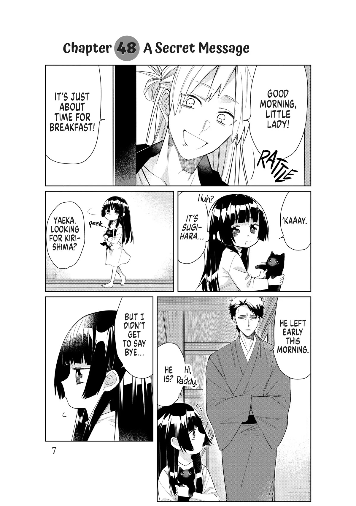 The Mob Boss’s Daughter and Her Caretaker Chapter 48 page 8 - Chapter 48: A Secret Message
