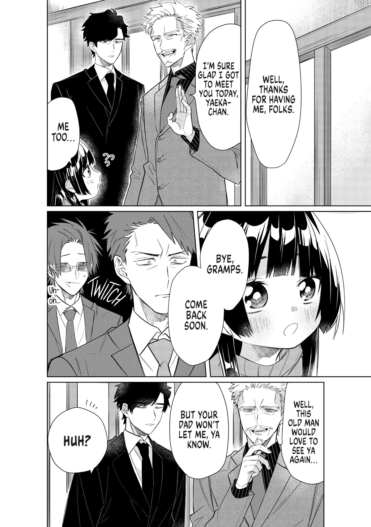 The Mob Boss’s Daughter and Her Caretaker Chapter 49 page 12 - Chapter 49: A Visit from Gramps