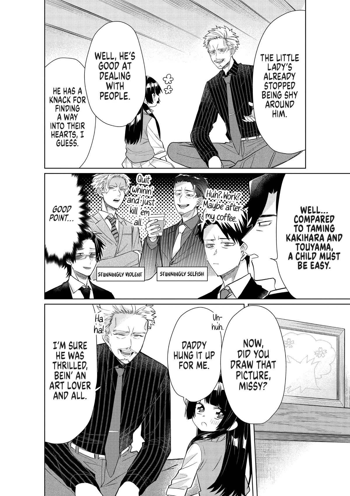 The Mob Boss’s Daughter and Her Caretaker Chapter 49 page 8 - Chapter 49: A Visit from Gramps