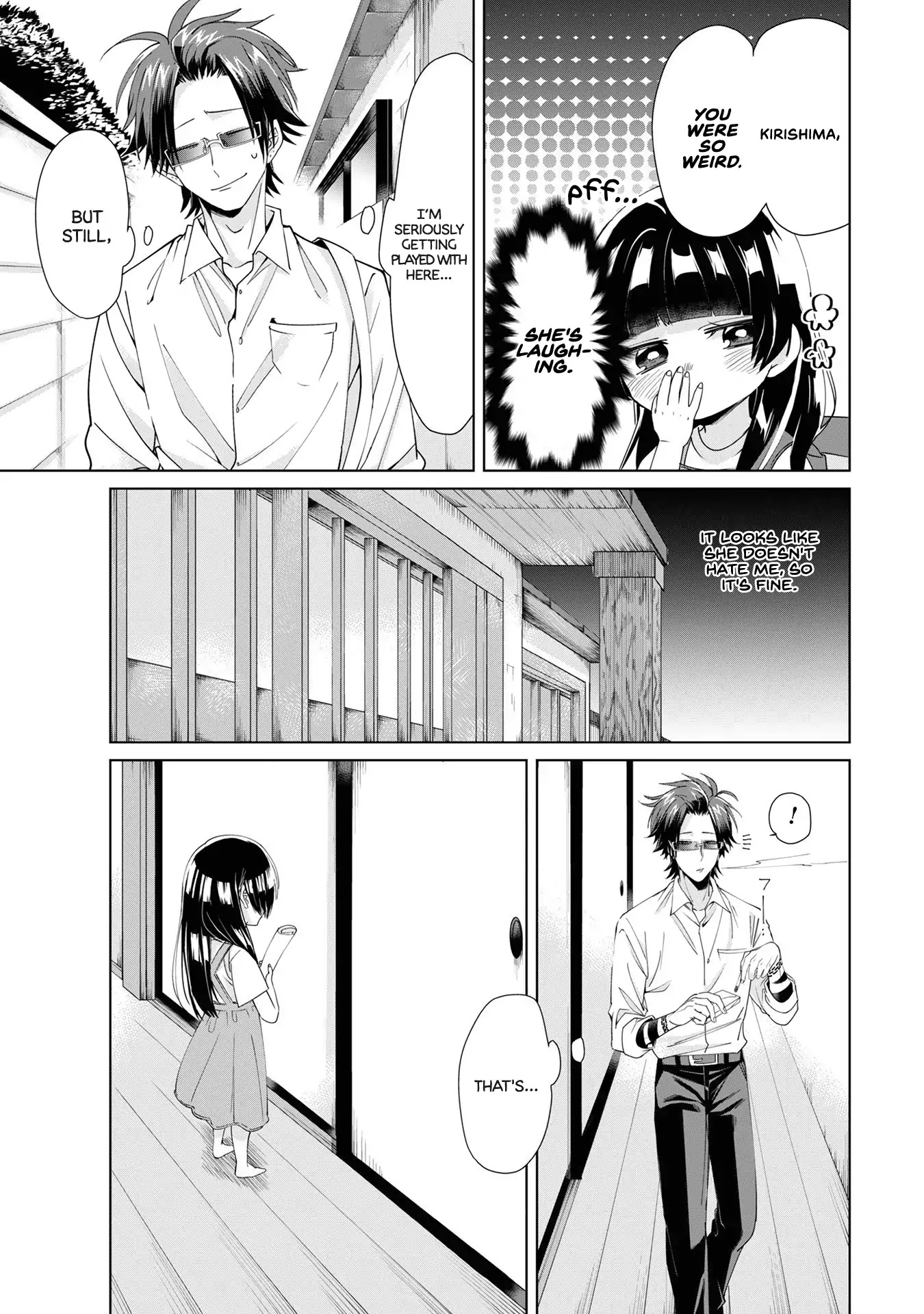 The Mob Boss’s Daughter and Her Caretaker Chapter 5 page 3 - Chapter 5: Will he be happy?