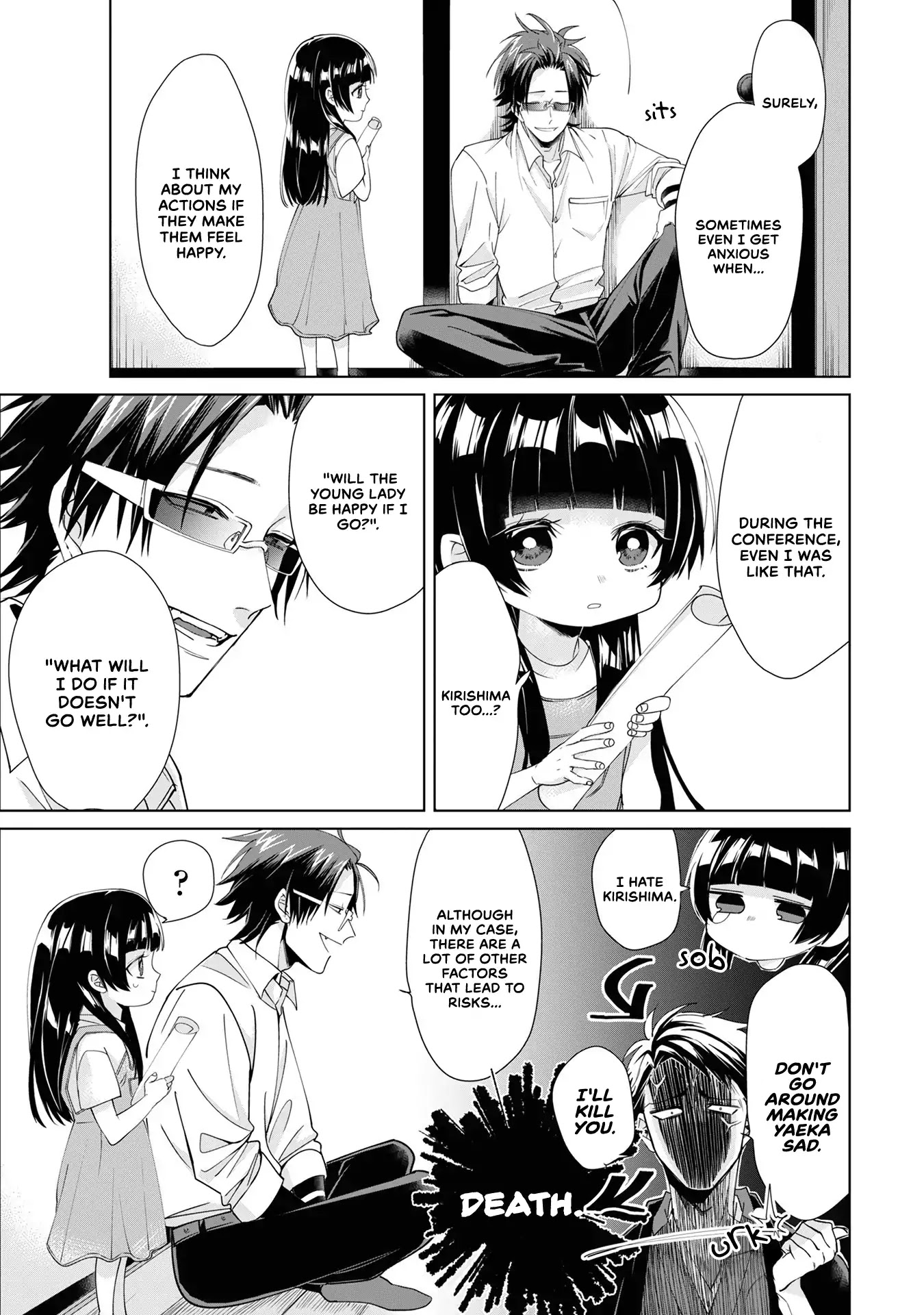 The Mob Boss’s Daughter and Her Caretaker Chapter 5 page 5 - Chapter 5: Will he be happy?