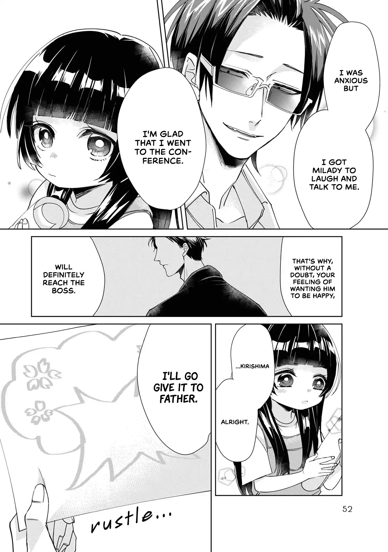 The Mob Boss’s Daughter and Her Caretaker Chapter 5 page 6 - Chapter 5: Will he be happy?