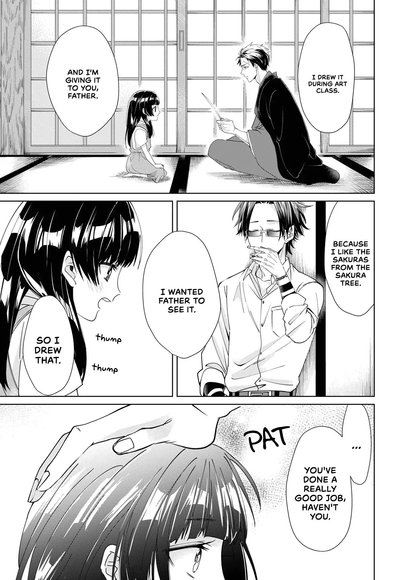 The Mob Boss’s Daughter and Her Caretaker Chapter 5 page 7 - Chapter 5: Will he be happy?
