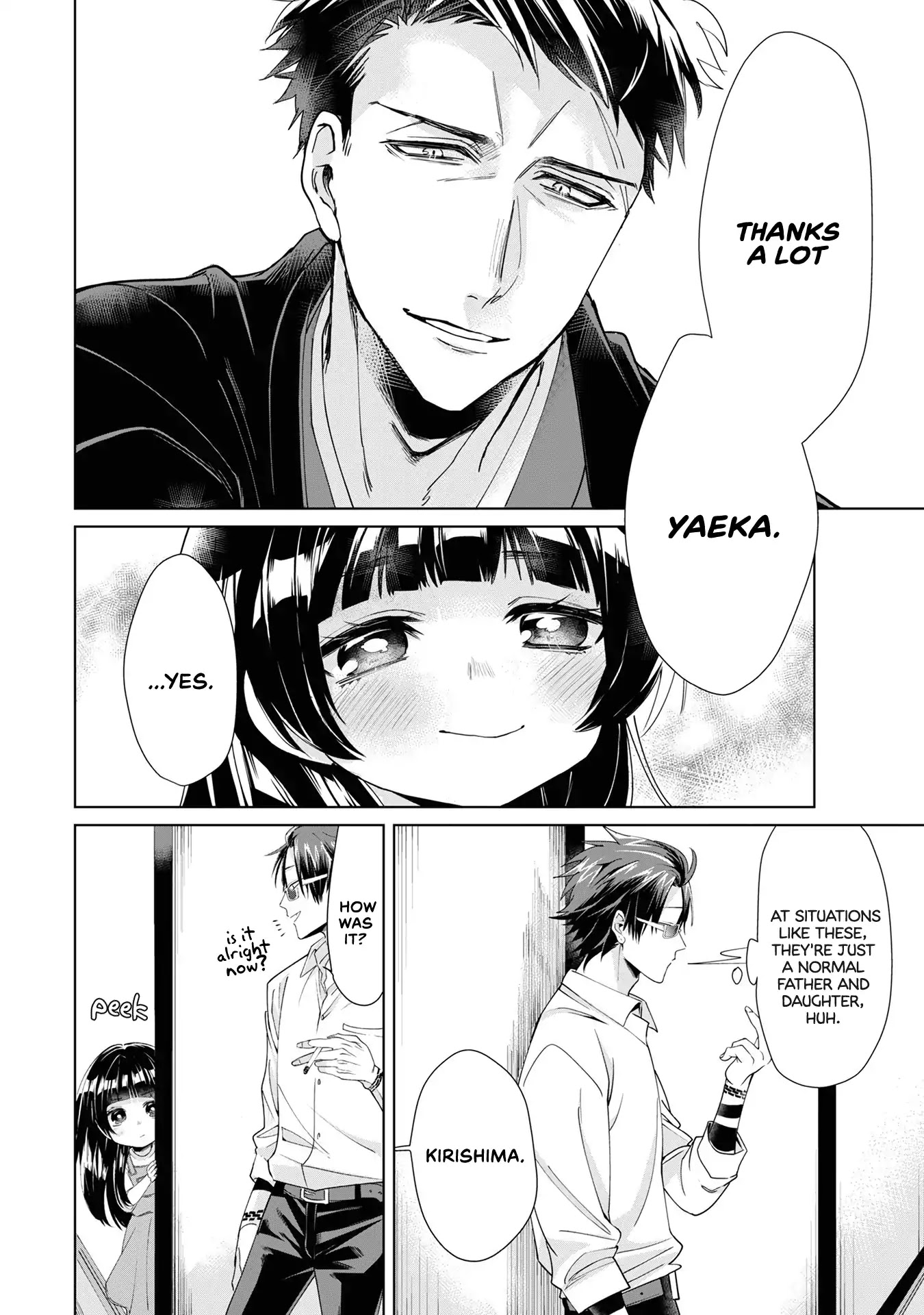 The Mob Boss’s Daughter and Her Caretaker Chapter 5 page 8 - Chapter 5: Will he be happy?