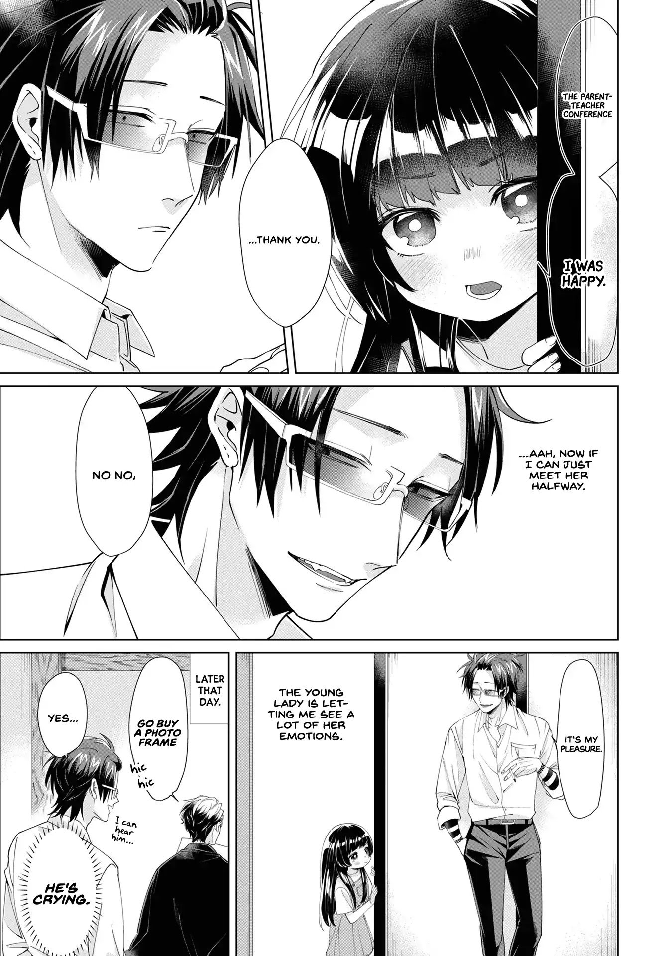 The Mob Boss’s Daughter and Her Caretaker Chapter 5 page 9 - Chapter 5: Will he be happy?